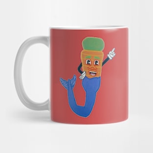 Disco Carrot Mermaid Mug